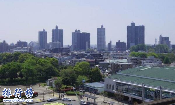 日本十大城市排名 东京GDP占日本全国一半