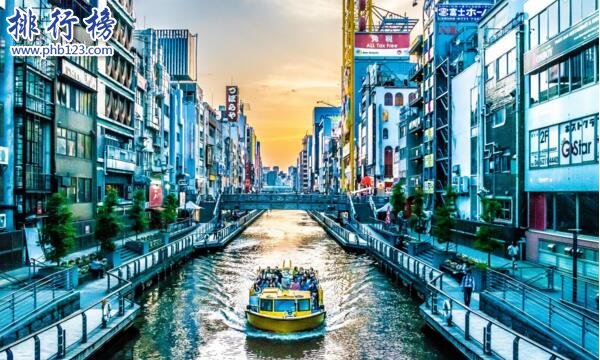 日本十大城市排名 东京GDP占日本全国一半